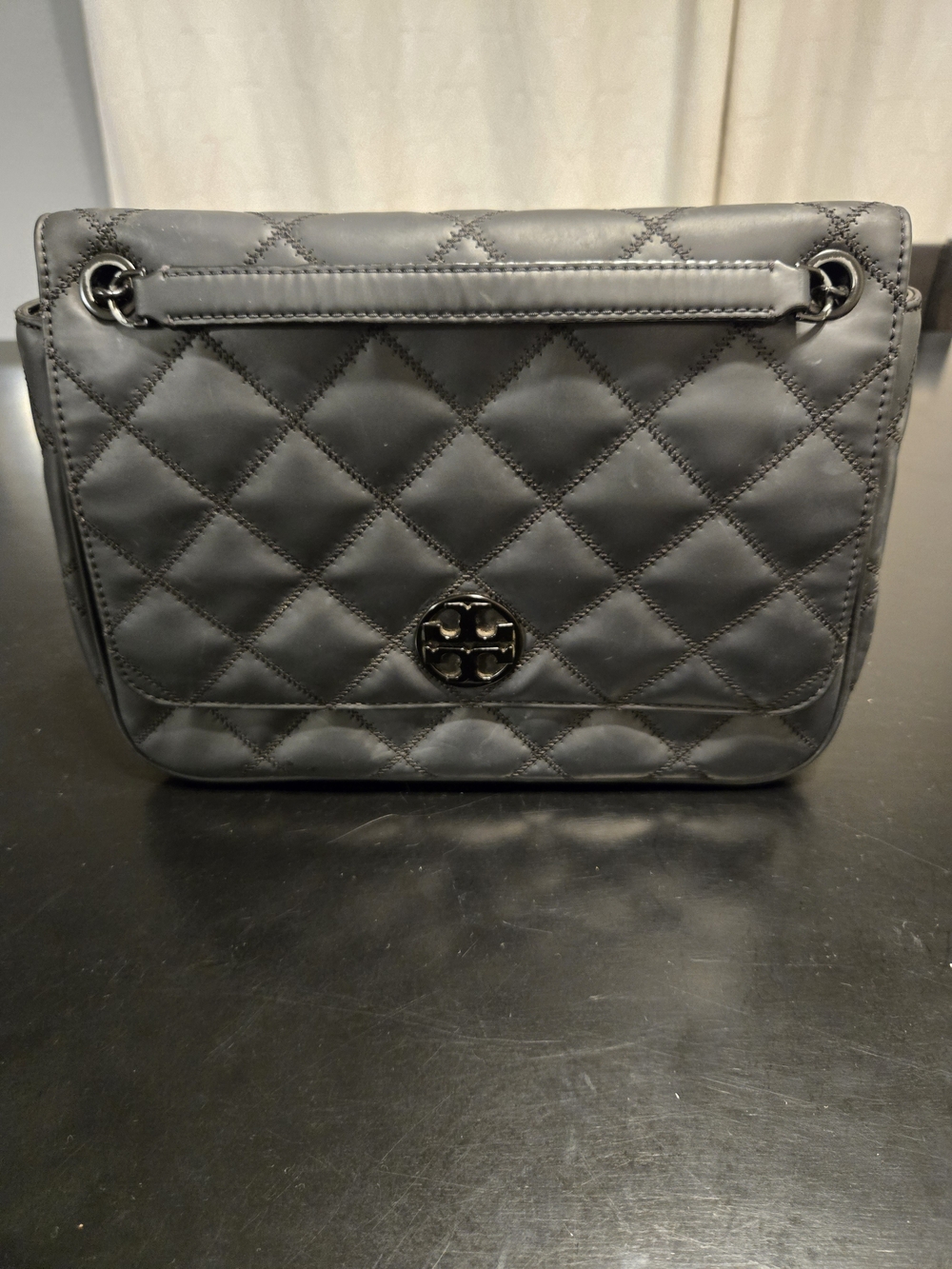 Tory Burch Quilted Shoulder Bag - Black
